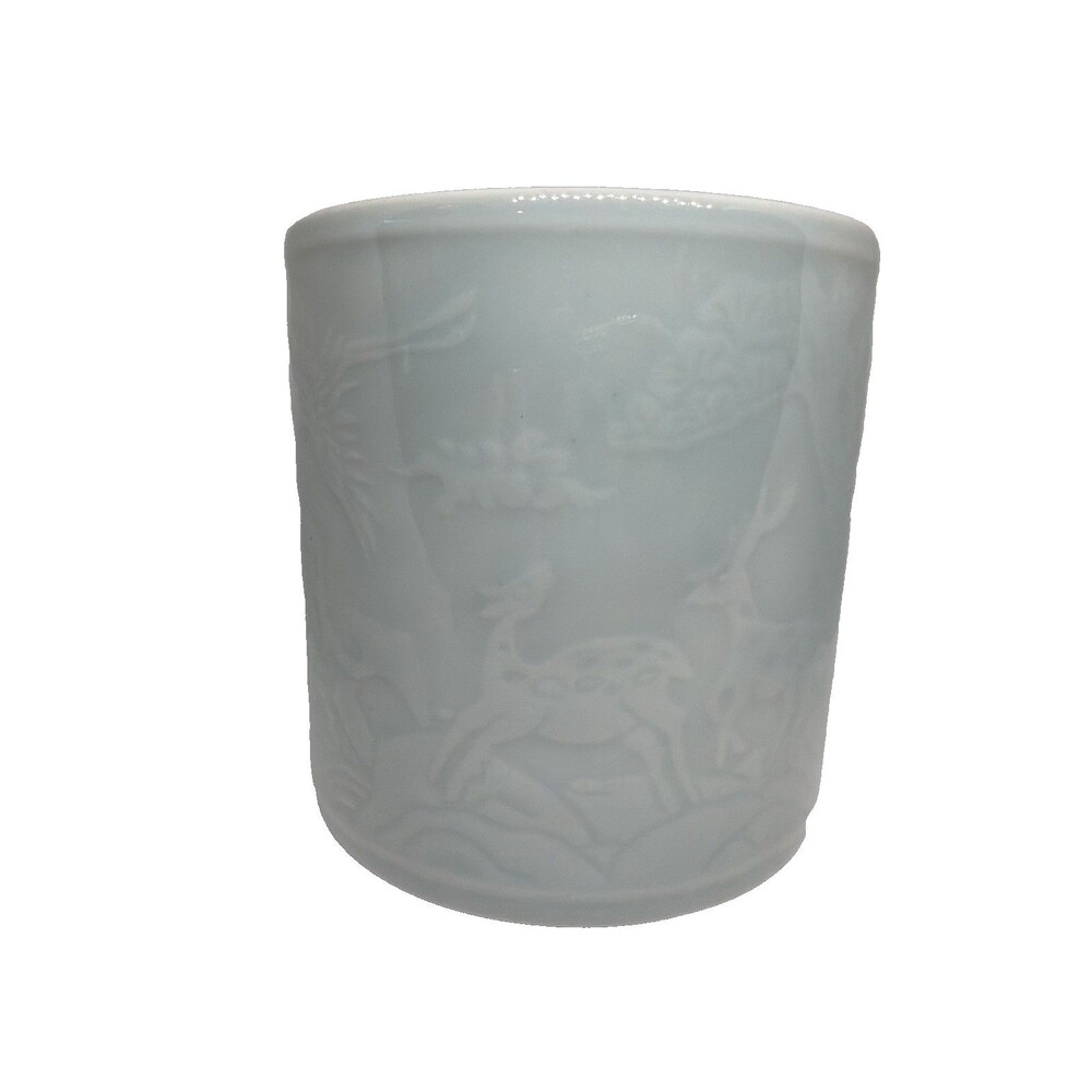 VTG 1994 South Korea-US Commemorative Military Mug Cup Handless Porcelain
